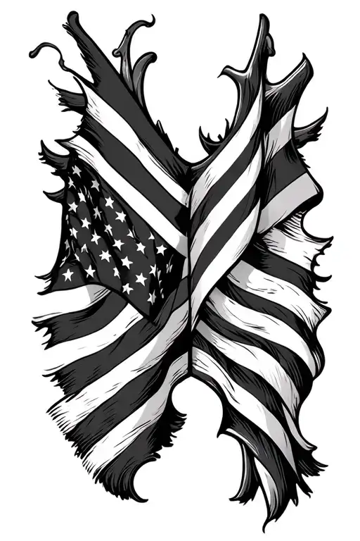 New Zealand And America Flags