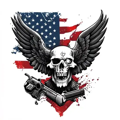 Men's Usa Pice And War