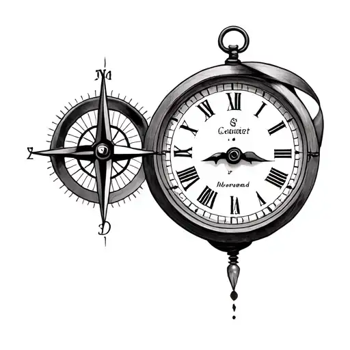 Clock And Compass