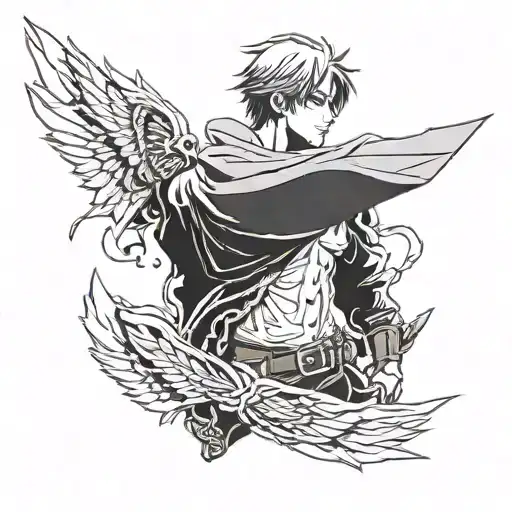 Attack On Titan Minimal Scarf Show