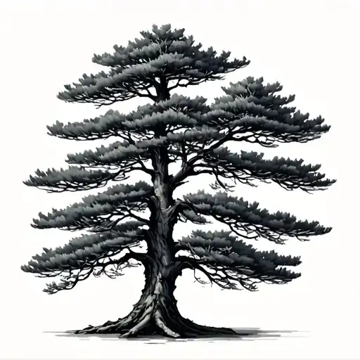 Pine Tree Growing