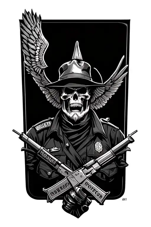 Law Enforcement And Warrior Protector