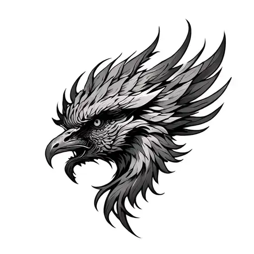 Phoenix Head