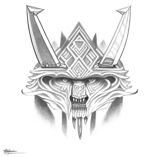 Mayan With Saber Tooth