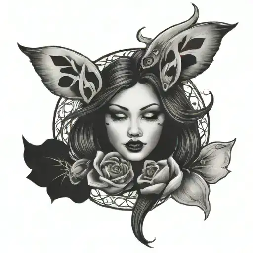 Selene With Hearts