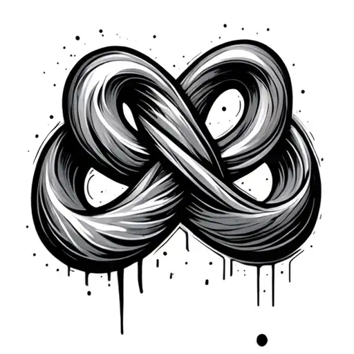 Infinity Symbol Intertwined