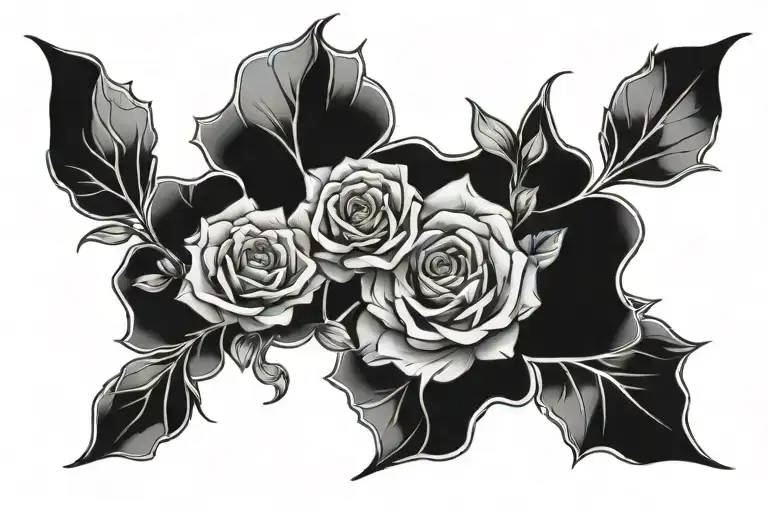 Mother Daughter Tattoo That Lines Up When Touching