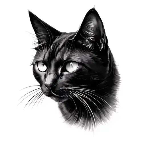 Black Cat Silhouette