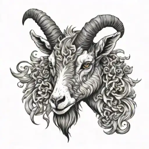 A Goat Head With A Thousand Young