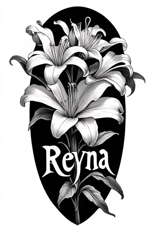 Lilies And The Word Reyna