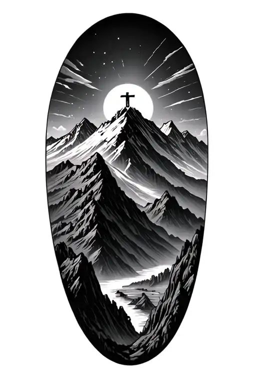 A Mountain With God At The Top