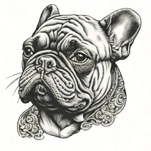 A French Bulldog With The Name Biggie