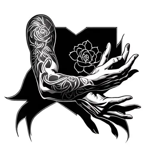 Cool Sleeve From Elbow To Hands