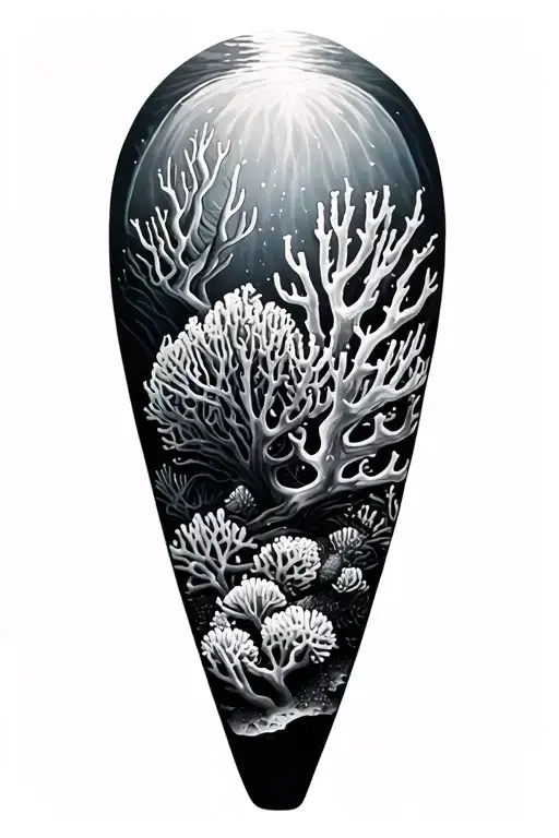 Realism Coral Reef Saltwater Ocean