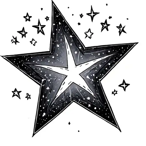 Shooting Star With Vector Gender Neutral