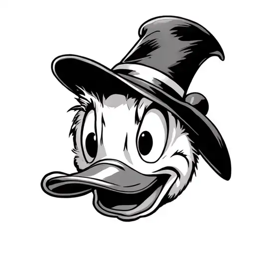 Donald Duck Dot Work