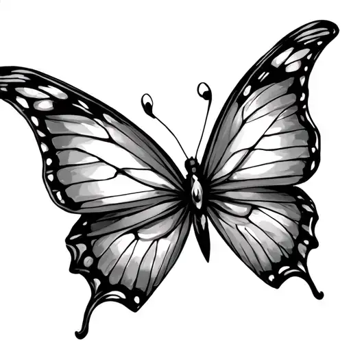 Bow And Butterfly With Dna