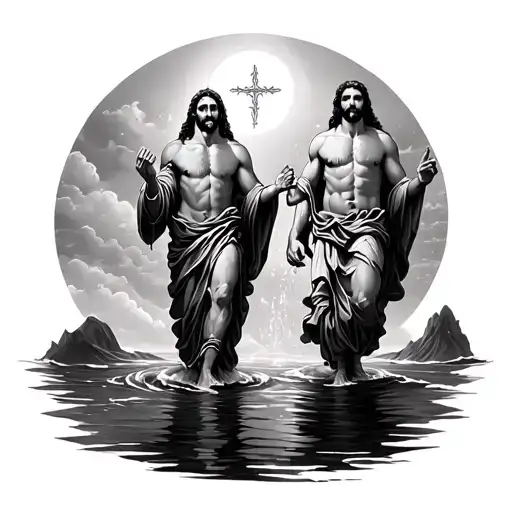 Me And Jesus Walking On Water