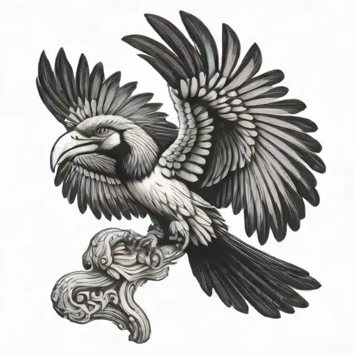Flying Hornbill