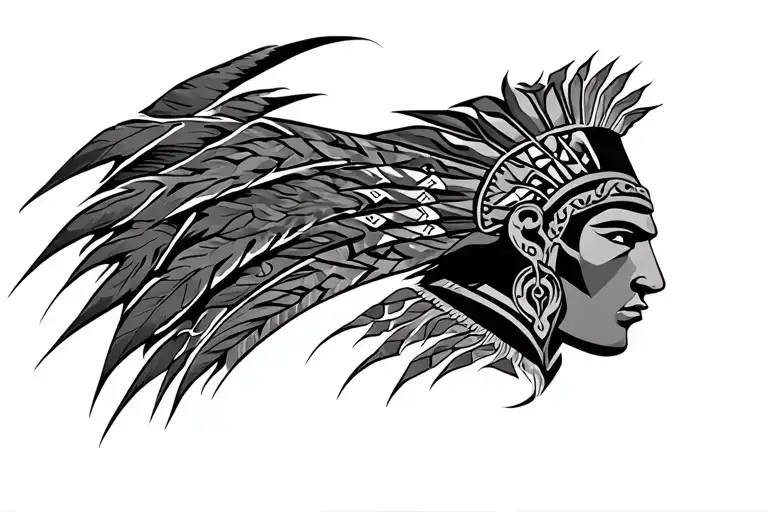 African Tribal Warrior