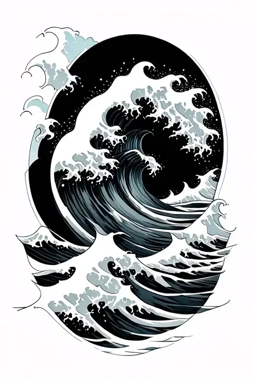 Waves Crashing