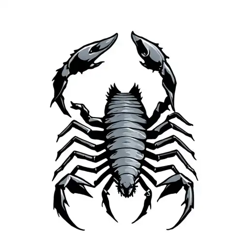 Scorpian With A Cross Tail