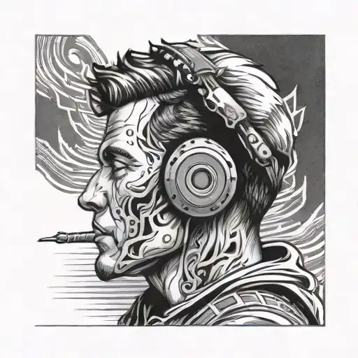 Human Hearth Listening Music