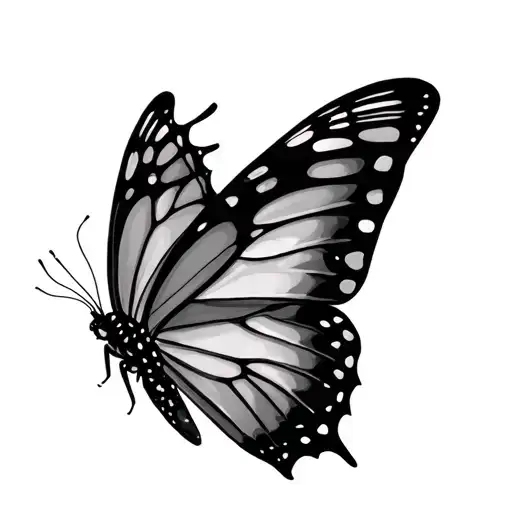 Semicolon Butterfly Wings