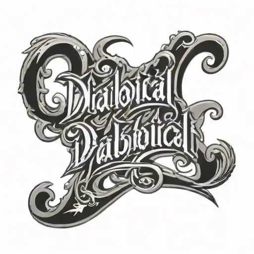 Diabolical Gothic Script Font
