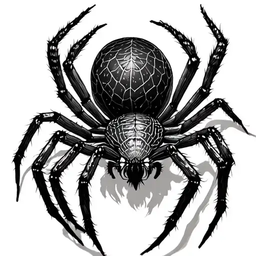 Spider In Poison Tree