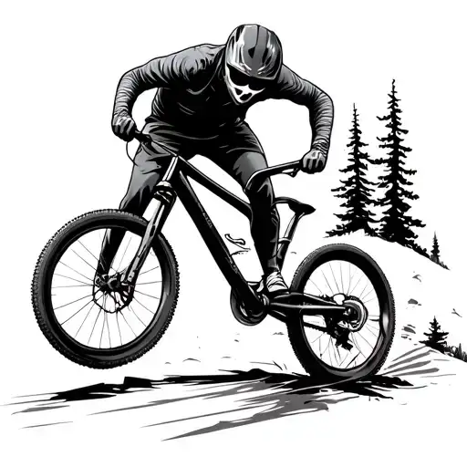 Downhillbike Natur Dope Amnesia