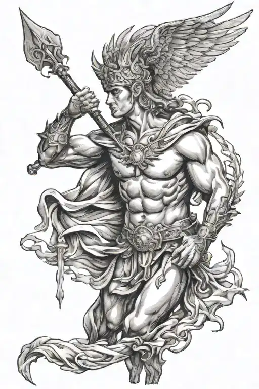 Eros Dionysos Ares God