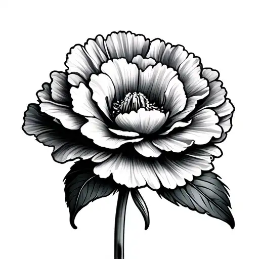 2 Carnation Flower