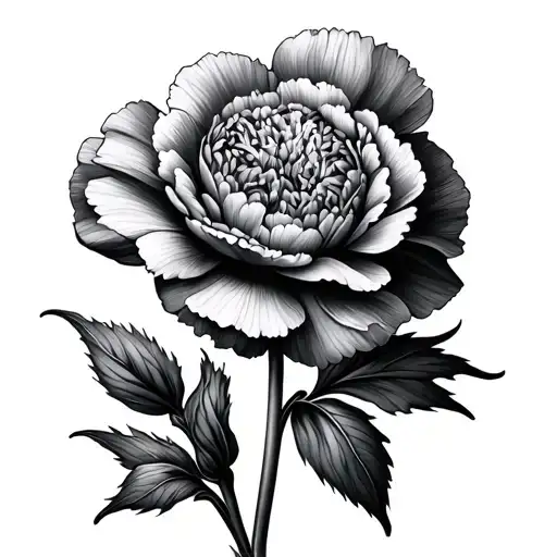 2 Carnation Flowers