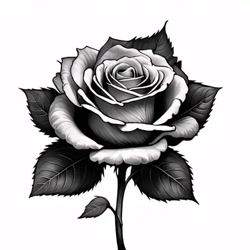 Withered Rose Wrapped