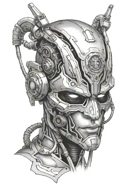 Just A Cyborg Mask