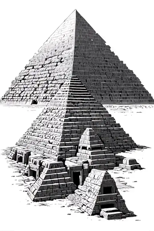 Pyramid Being Built