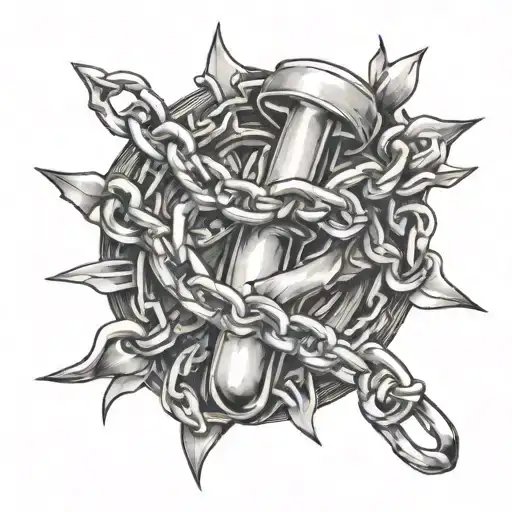 Breaking Chain For Freedom Drugs Addicted