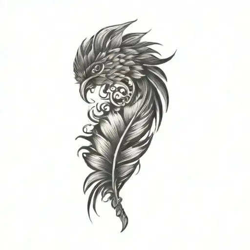 Plume Cover Tattoo Inspired