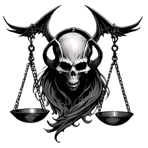 Darksiders Death And Libra Scales