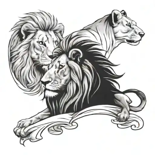 Voyage Lion Couple
