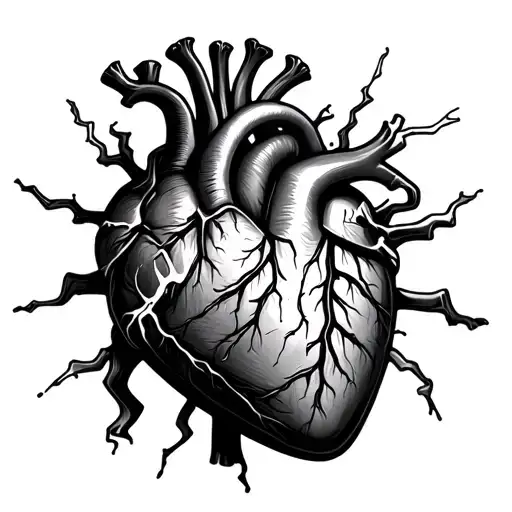 Lighting With Multiple Paths Electrocuting A Heart