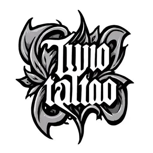 Two Word Ambigram Generator