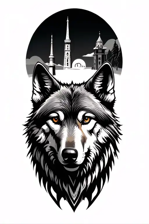 Wolf Head Surrounded Travel Landmarks