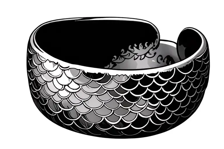 Mermaid Scales Bangle
