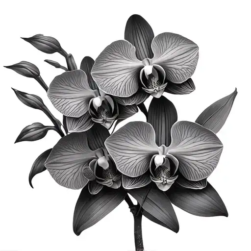 Orchids Growing