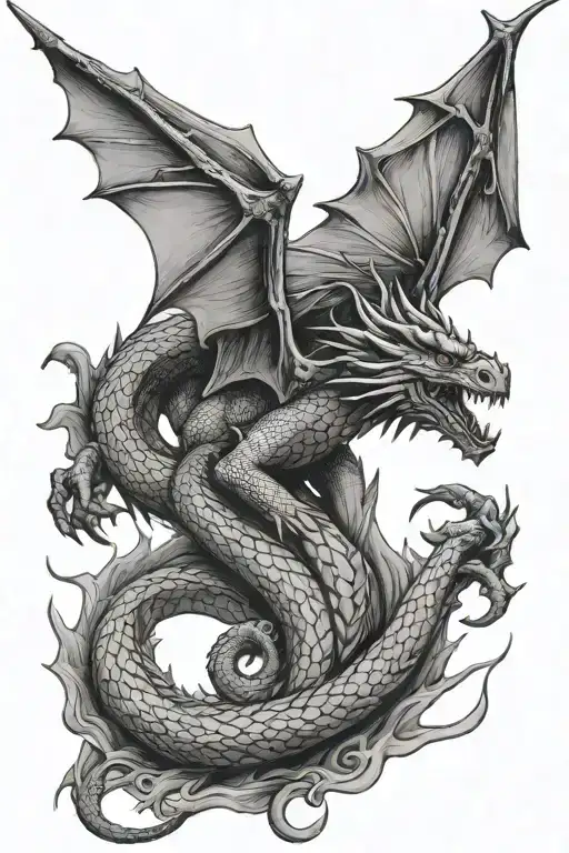Dragon Flying