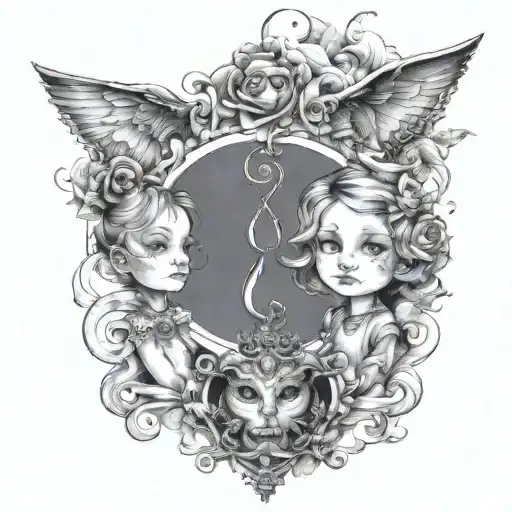 Children Camille And Axelle