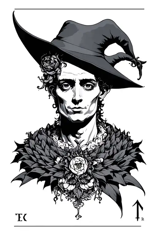 A Dark Take On The Fool Tarot Card