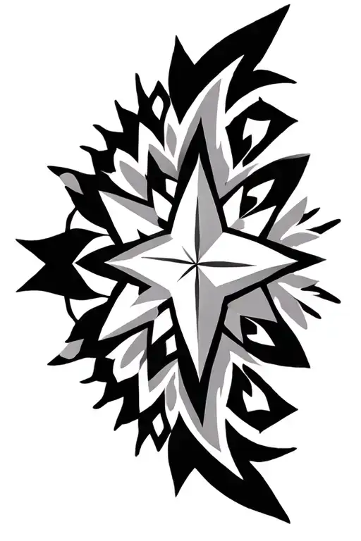 Star Tribal Mandala